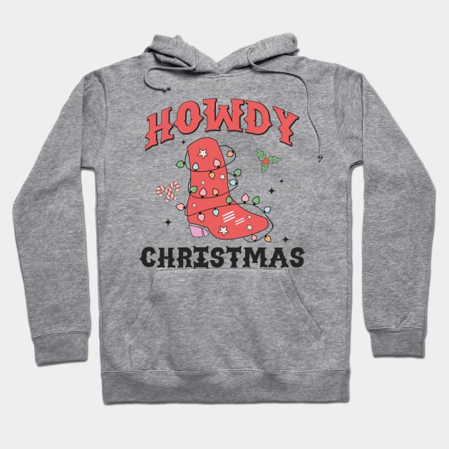 Howdy Christmas Hoodie by Machtley Constance